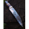 ФІН авторський ніж ручної роботи Alexknifemaker, сталь CPM S125V, 63HRC, купити замовити в Україні